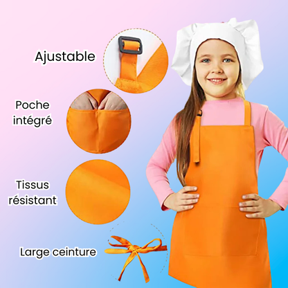 Tablier de Cuisine pour Enfant Evoluchild